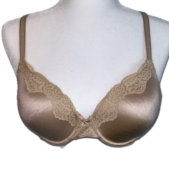 Maidenform Bra Comfort Devotion Lace Lightly Padded Underwire Extra Coverage - Picture 1 of 13